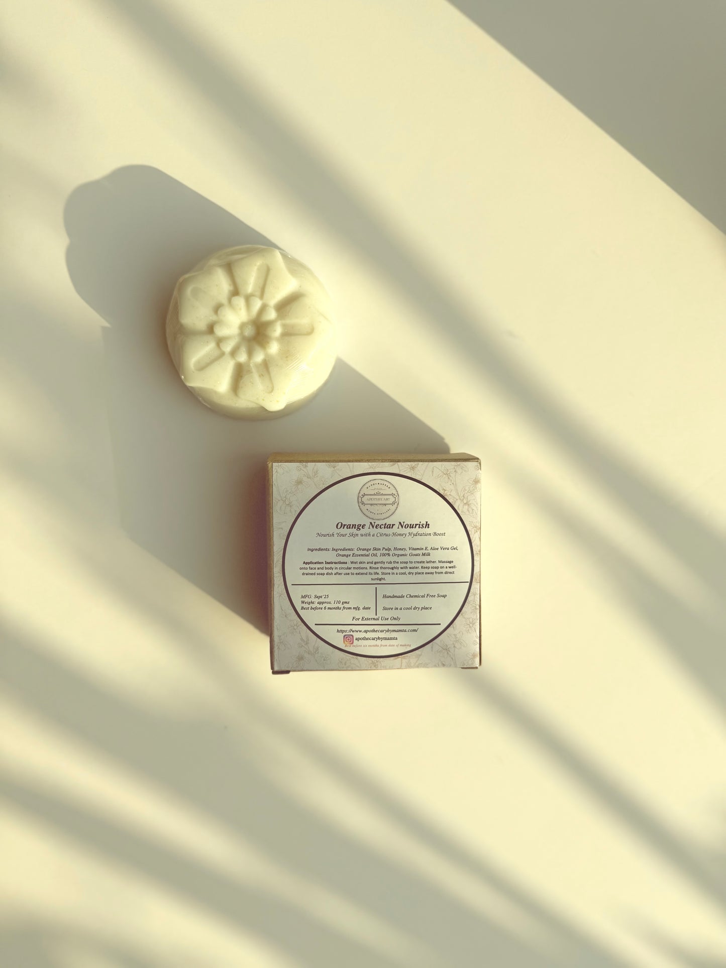 Orange Nectar Nourish Body Soap