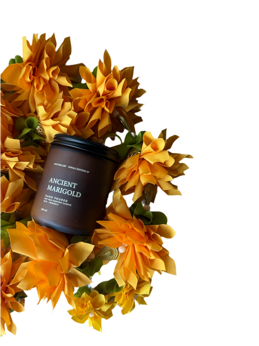 Diwali 25 Edition Candle - Ancient Marigold